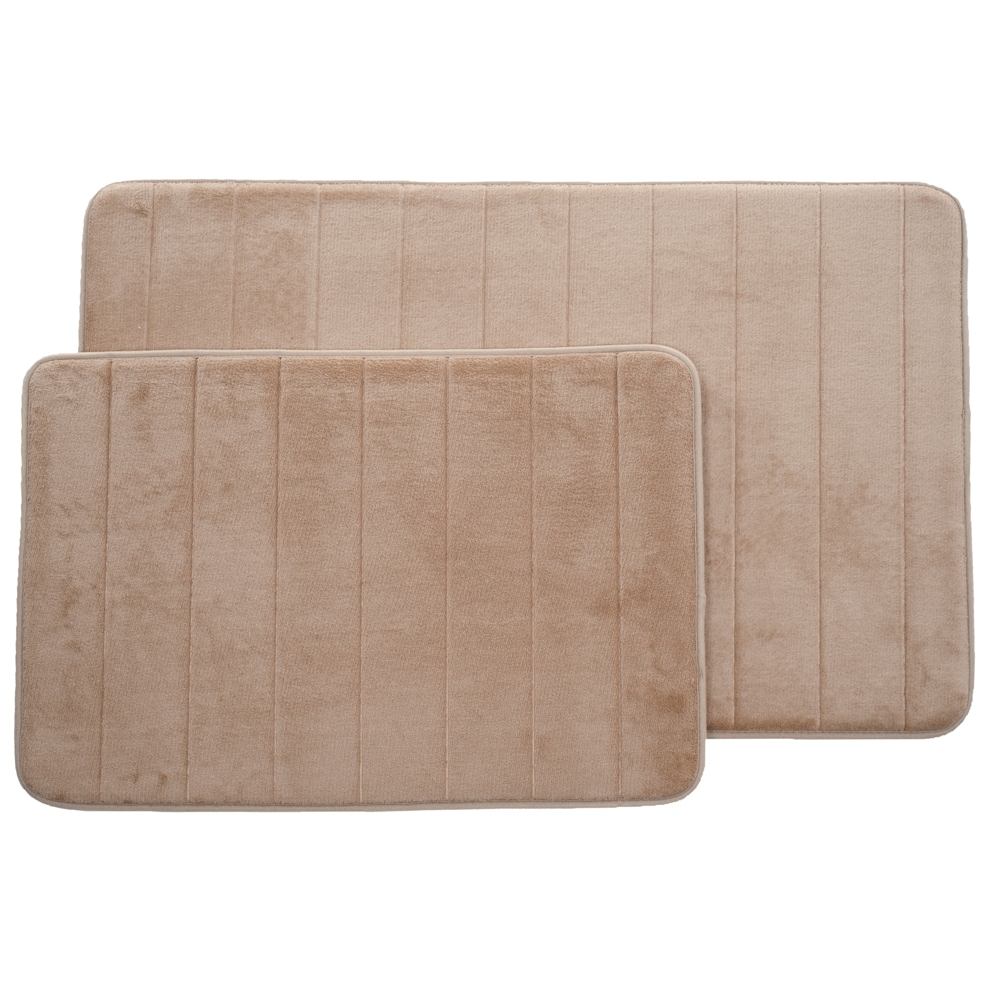 Bathroom Rugs - 2-Piece Memory Foam Bath Mats with Microfiber Top by  Windsor Home - On Sale - Bed Bath & Beyond - 10319444