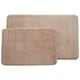preview thumbnail 18 of 32, Bathroom Rugs - 2-Piece Memory Foam Bath Mats with Microfiber Top by Windsor Home
