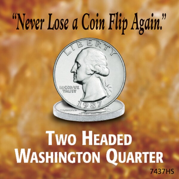 American Coin Treasures Two Headed Washington Quarter