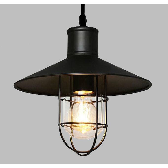 Bess Adjustable Cord 1-light Black Edison Pendant