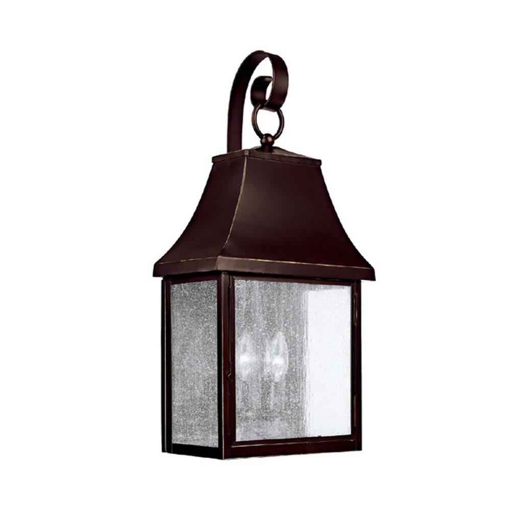 Collins Hill 3-light New Bronze Outdoor Wall Lantern