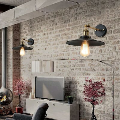 Dorothy Black Edison 1-light Wall Sconce