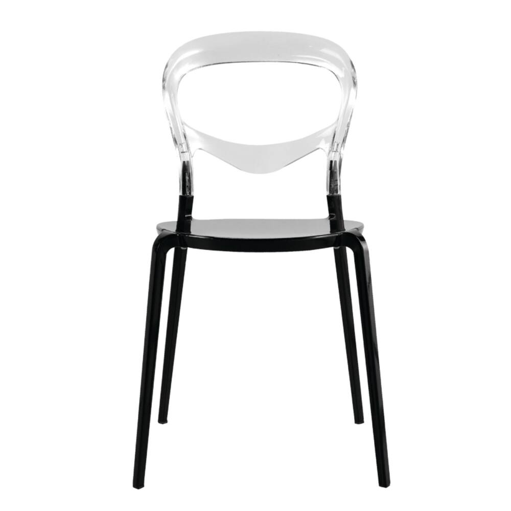 MaxMod Evo Acrylic Dining Chair, Transparent