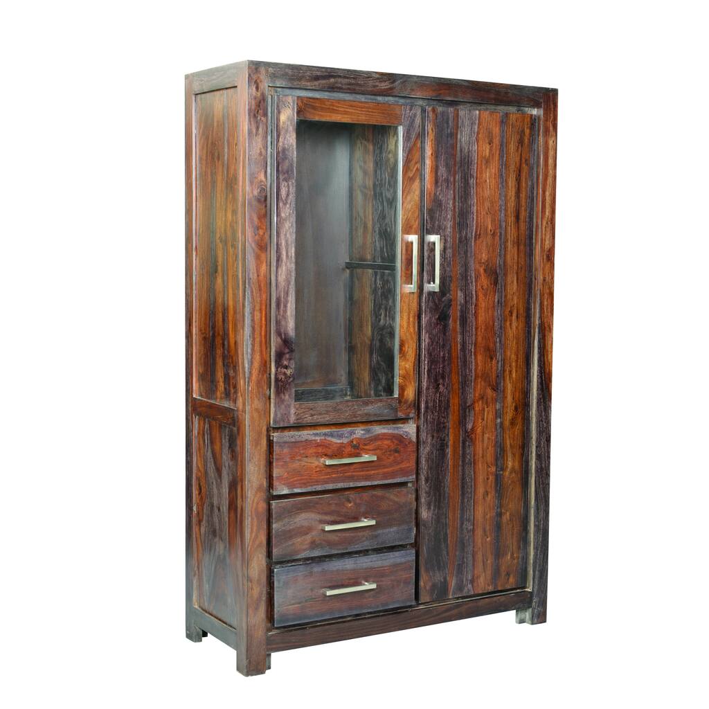 Yosemite Home Decor Wardrobe Cabinet