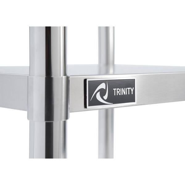 Trinity Ecostorage Stainless Steel Table Overstock 10320442