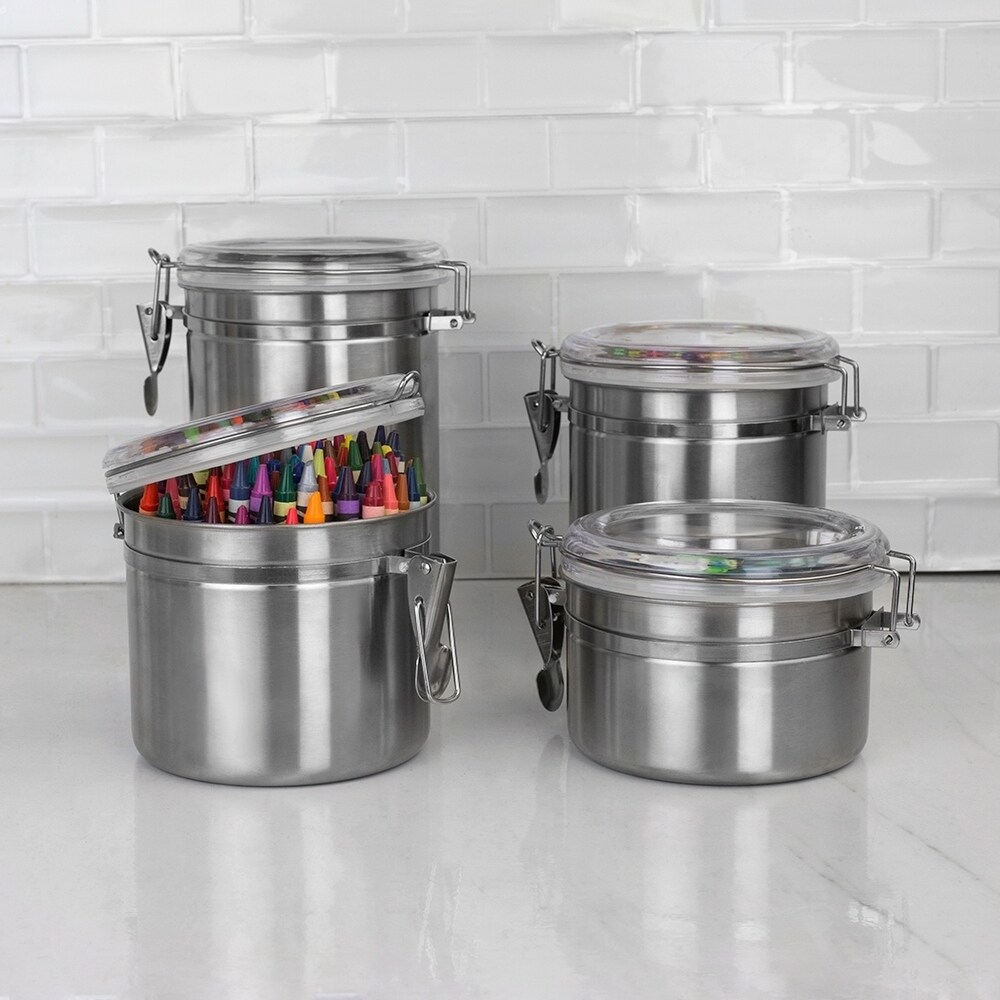 4pcs Small Stainless Steel Condiment Containers Cups for Bento Box - On  Sale - Bed Bath & Beyond - 38432640