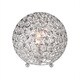 preview thumbnail 1 of 36, Elegant Designs Crystal Ball Sequin Chrome Table Lamp
