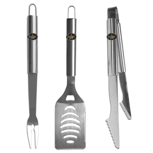 The Home Edit 3 Piece Stainless Steel Grill Tool Edit 