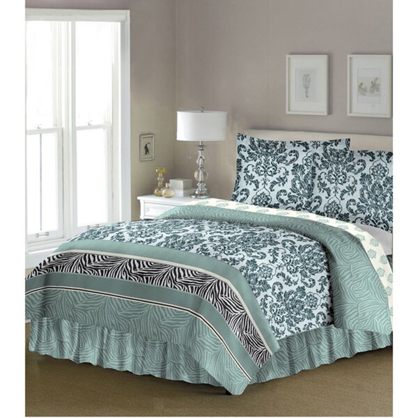Shop Royal Safari 8piece Bed in a Bag with Sheet Set Free Shipping