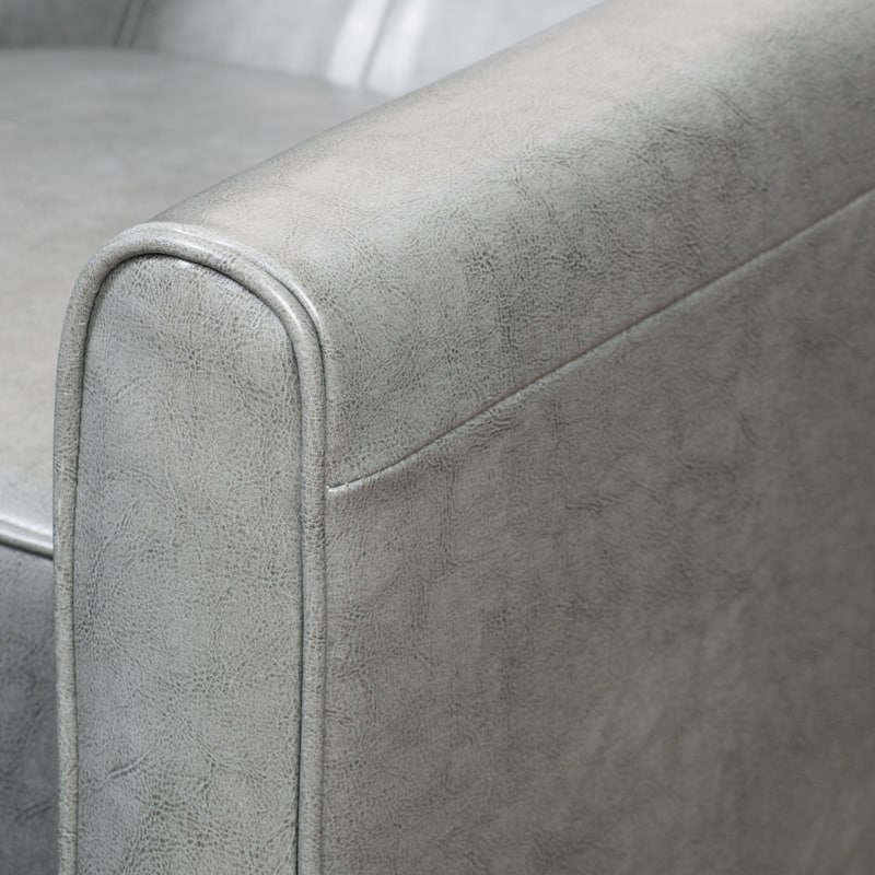 Ethan Tufted Bonded Leather Recliner Chair by Christopher Knight Home