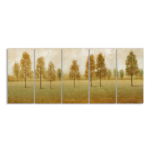 Stupell Home Trees in a Field 3 piece Canvas Art Set Triptych