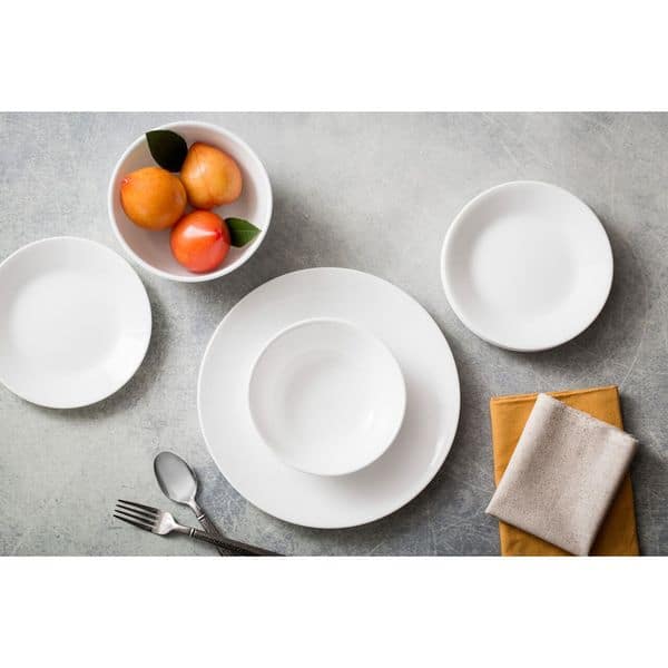 Shop Corelle Livingware 38 Piece Set Service For 12 Winter Frost