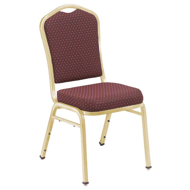 9300 Series Fabric Stack Chairs - 4 Pack