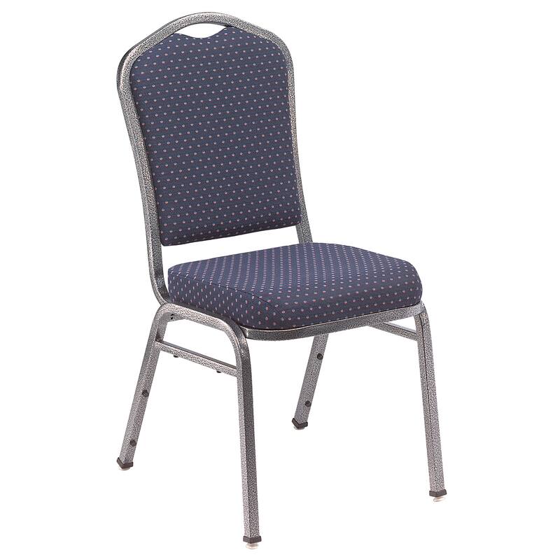 9300 Series Fabric Stack Chairs - 4 Pack