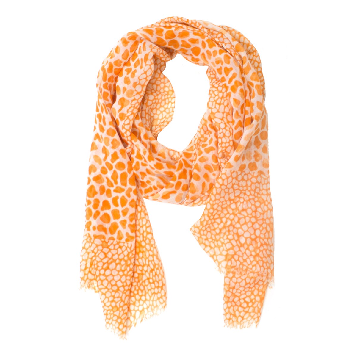 giraffe print scarf