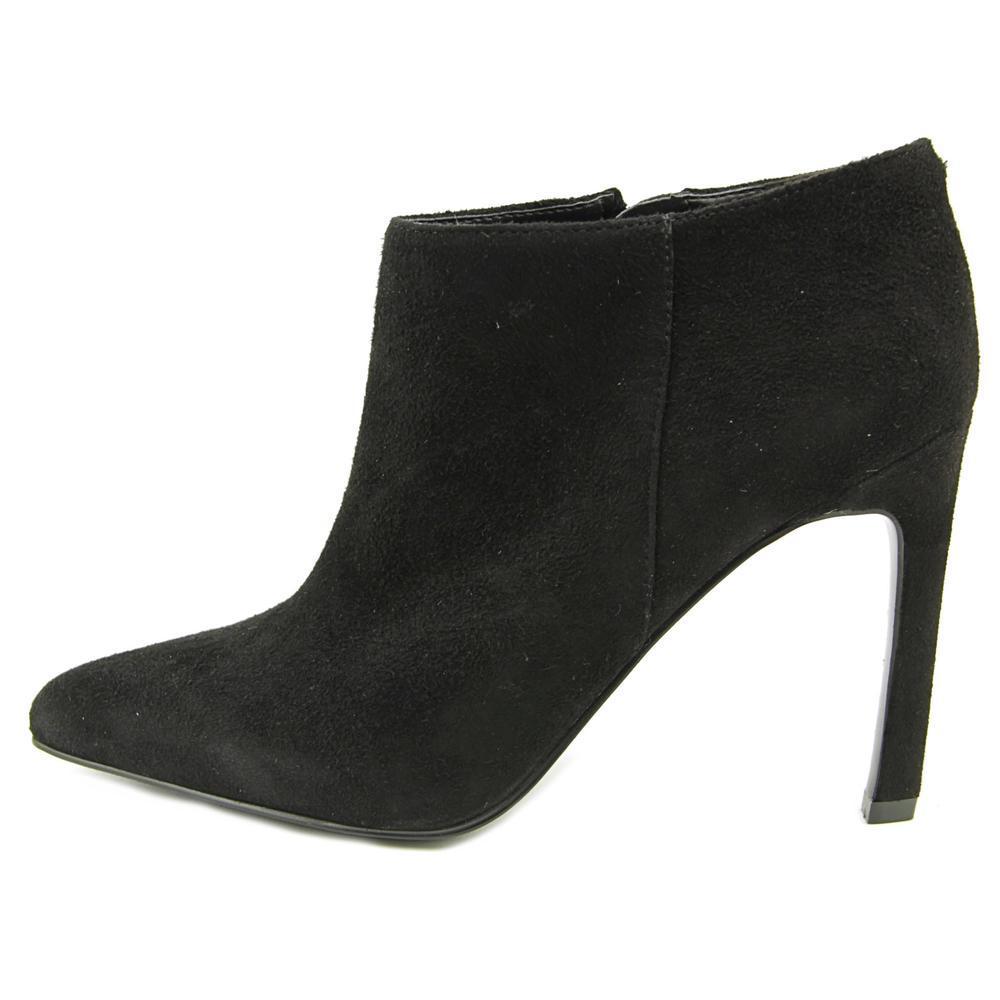 nine west black suede ankle boots
