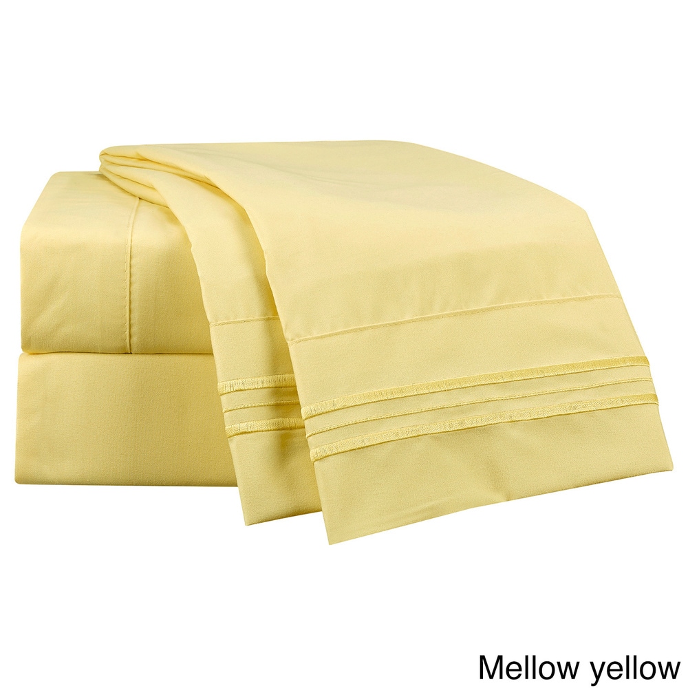 Yellow Bed Sheets and Pillowcases Bed Bath & Beyond