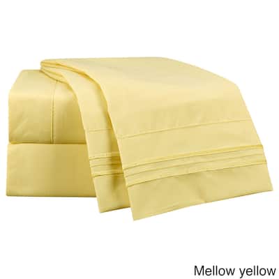 Clara Clark Bright Bed Sheet Set