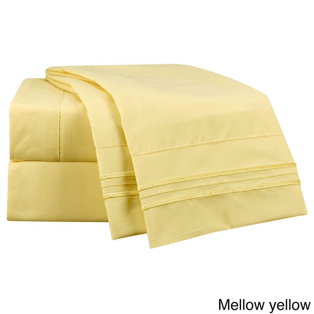 Clara Clark Bright Bed Sheet Set