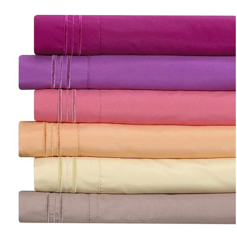 Clara Clark Bright Bed Sheet Set