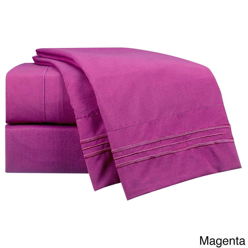 Clara Clark Bright Bed Sheet Set