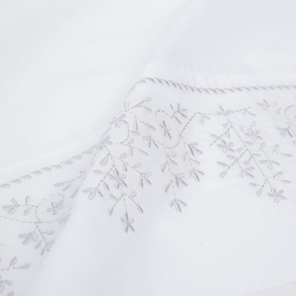 Shop Baby S Breath Embroidery Egyptian Cotton Sheet Sets On Sale Overstock