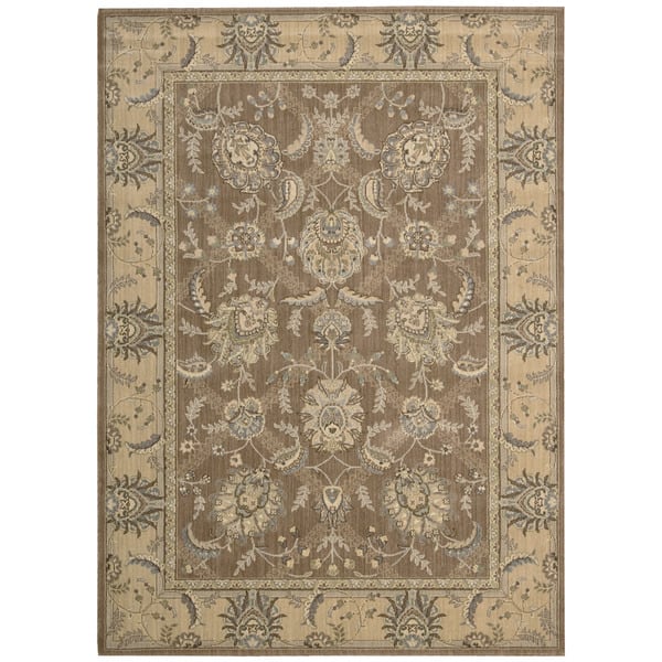 slide 2 of 55, Nourison Persian Empire PE22 Area Rug 3'6" x 5'6" - Brown - Runner/Rectangle