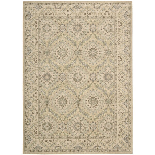 Shop Nourison Persian Empire Light Gold Rug 5'3" x 7'5" Free