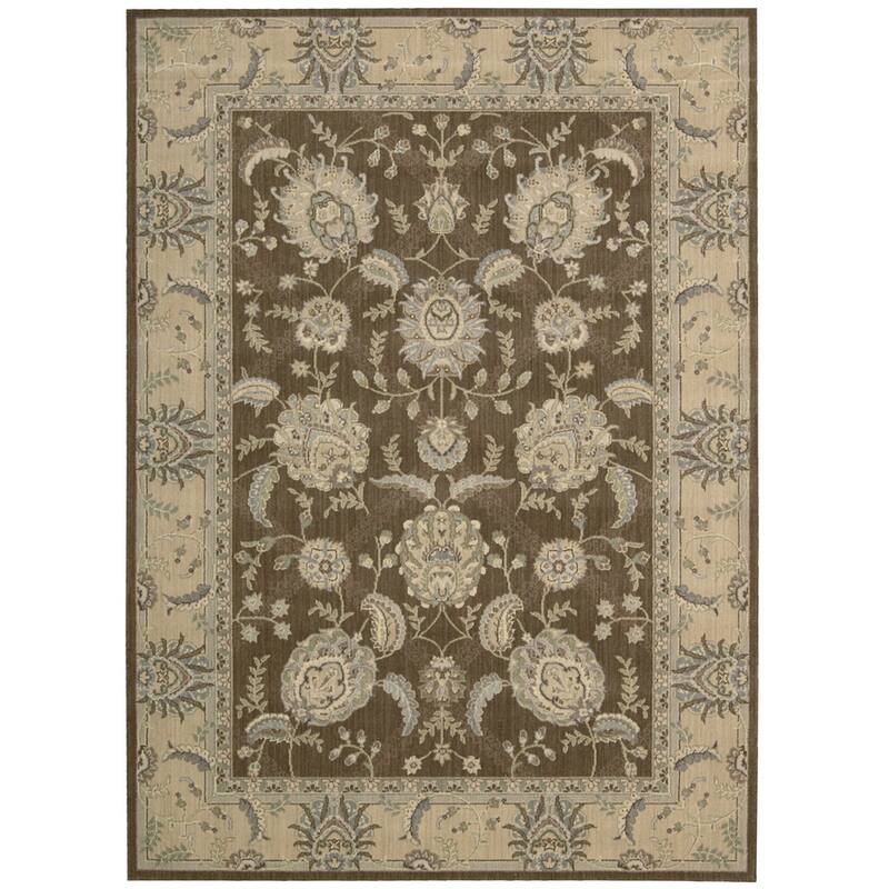 Nourison Persian Empire PE22 Area Rug - 5'3" x 7'5" - Brown/Multi - Runner/Rectangle