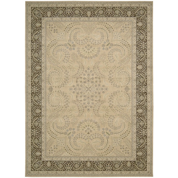 Shop Nourison Persian Empire Sand Rug 9'6" x 13' Free Shipping
