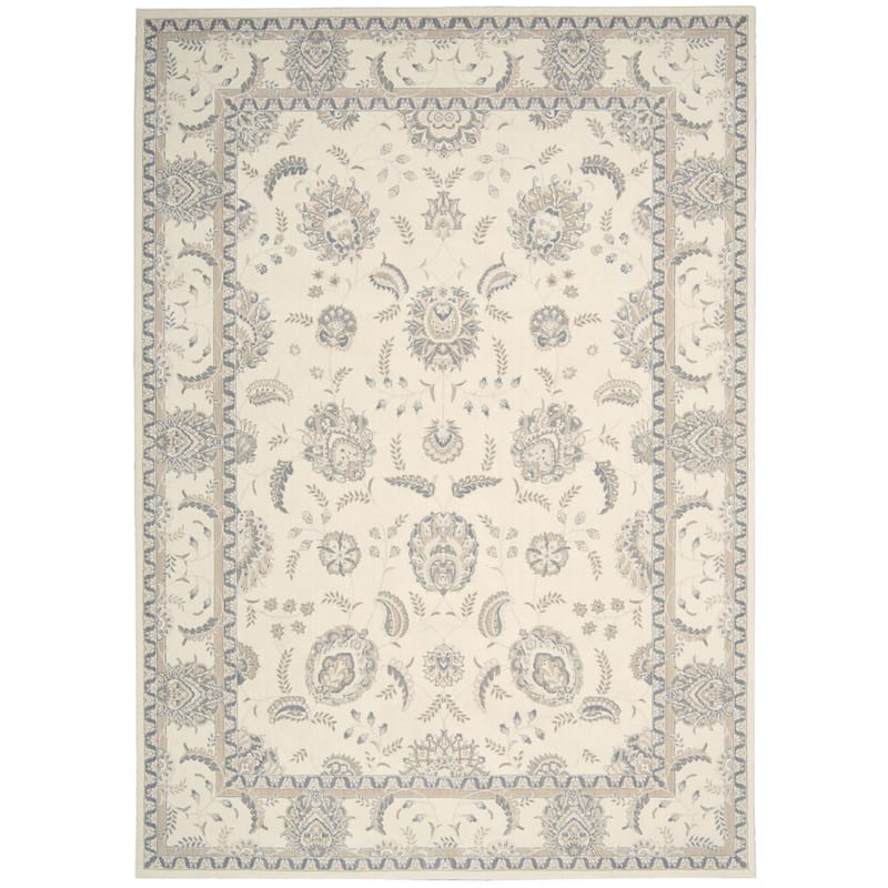 Nourison Persian Empire PE22 Area Rug - 5'3" x 7'5" - White/Multi - Runner/Rectangle