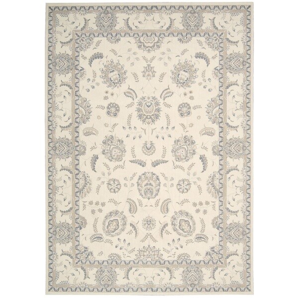 Shop Nourison Persian Empire Bone Rug 9'6" x 13' Free Shipping