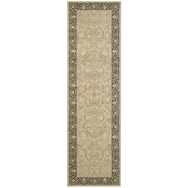 Nourison Persian Empire Area Rug - 2' 3" x 8' - Beige - Runner