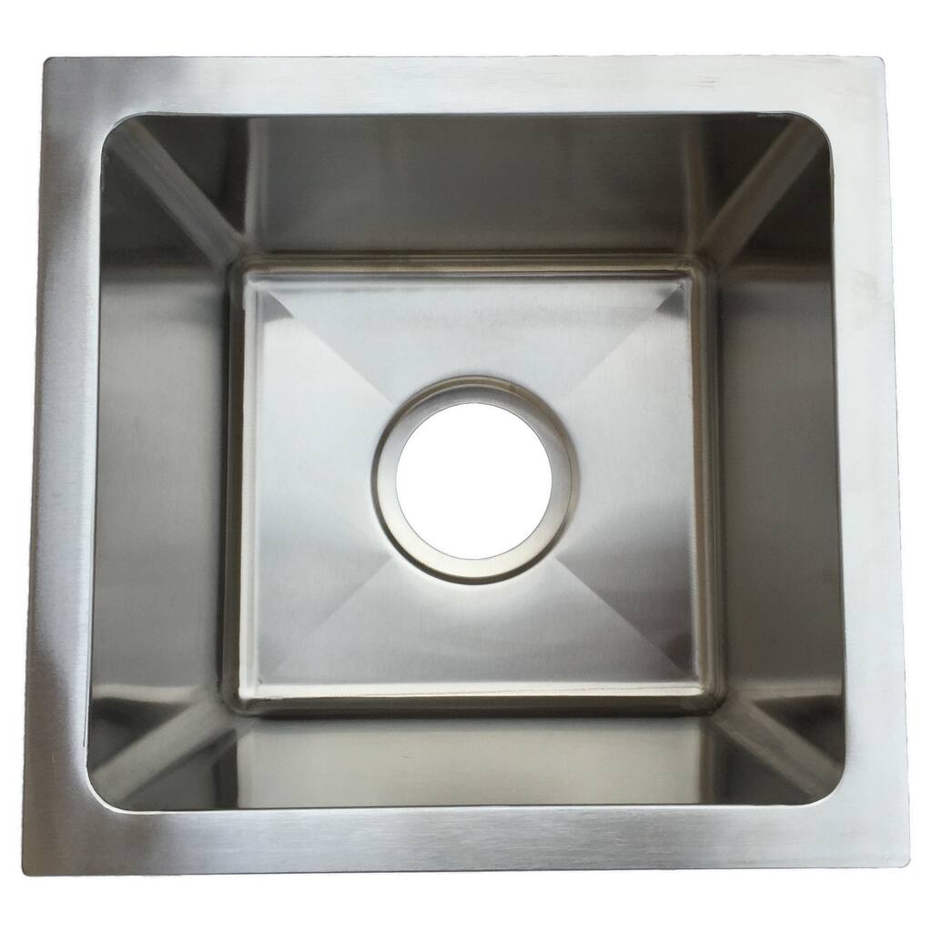 Starstar Single Bowl Undermount Kitchen/Bar Sink 304 Stainless Steel