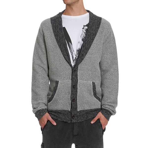 french terry cardigan
