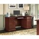 preview thumbnail 1 of 7, Bennington Credenza Desk in Harvest Cherry from kathy ireland Home by Bush Furniture