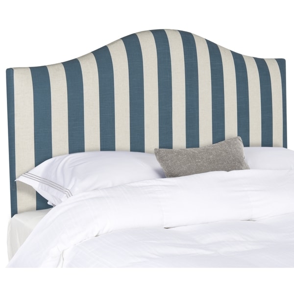 Safavieh Connie Navy & White Stripe Headboard (Full)   17439435