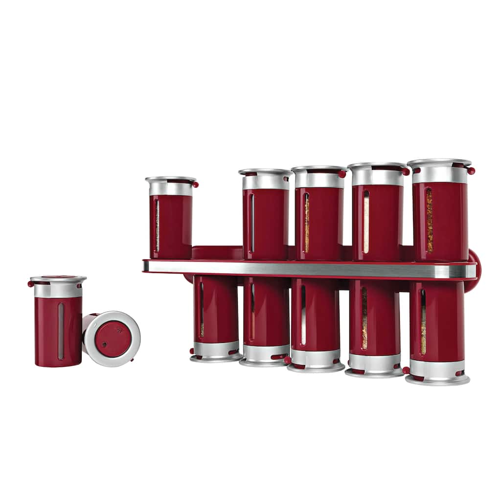 Honey-Can-Do Zero Gravity Wall-Mount Magnetic Spice Rack