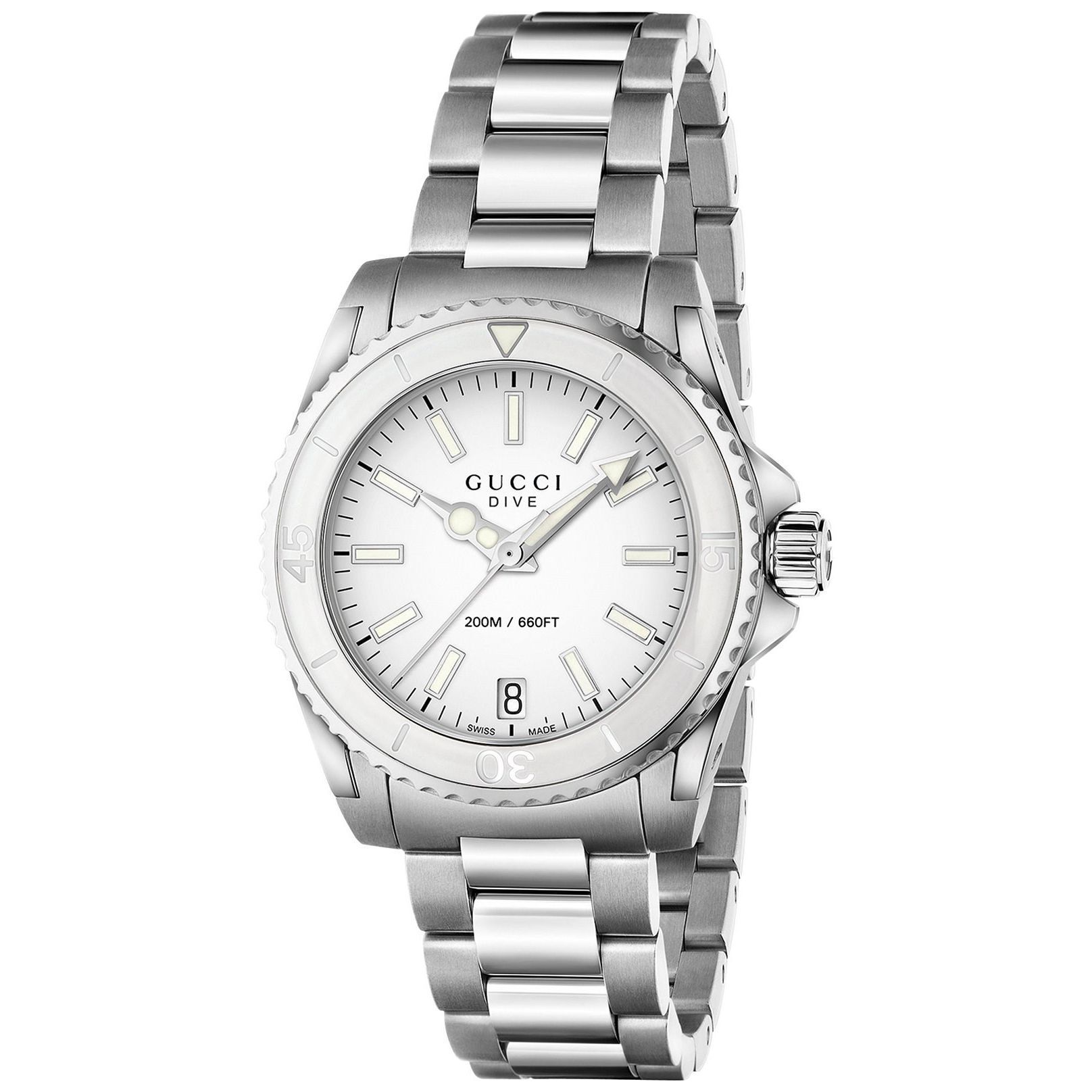YA136402 'Dive' Stainless Steel Watch 