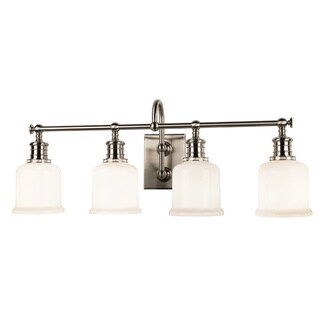 Hudson Valley Keswick 4-light Vanity, Satin Nickel
