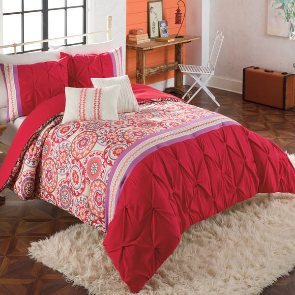 Shop Morocco Bohemian Print 5 Piece Comforter Set Multi Free