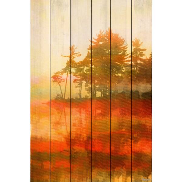 Handmade Parvez Taj Kamloops Print on White Wood On Sale Bed Bath