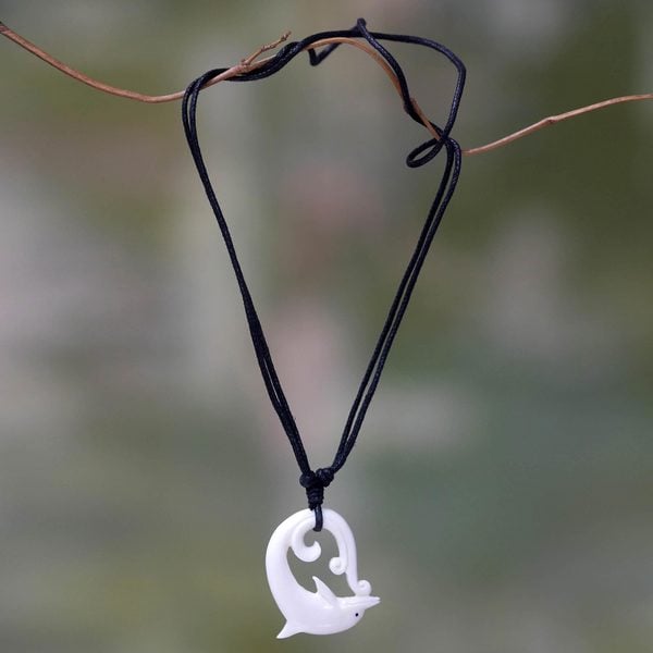 dolphin tracking necklace