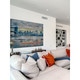 preview thumbnail 5 of 5, Parvez Taj 'Bridge Skyline' Canvas Art