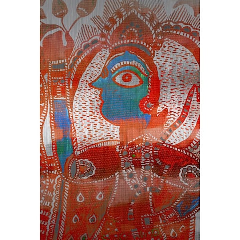 Handmade Parvez Taj - Watching You Print on Brushed Aluminum