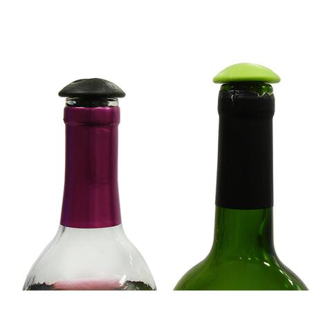 Epicureanist Wine Screw Bottle Stoppers (Set of 2)