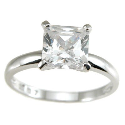 1 ct cubic zirconia ring