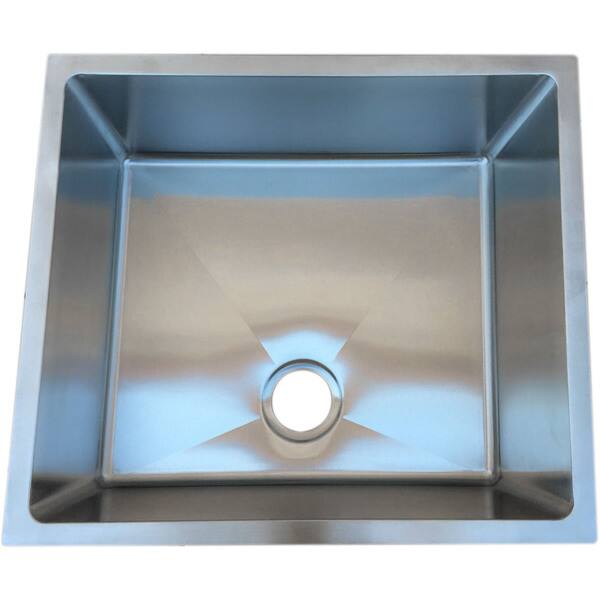 Shop Starstar 25 X 22 Undermount 16 Gauge 304 Stainless Steel