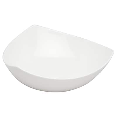 Extreme White 9.75-inch Salad Bowl
