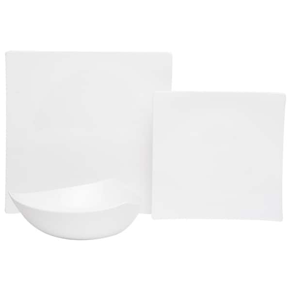 slide 2 of 5, Extreme White 18-piece Dinner Set